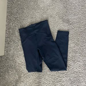 Navy lululemon leggings